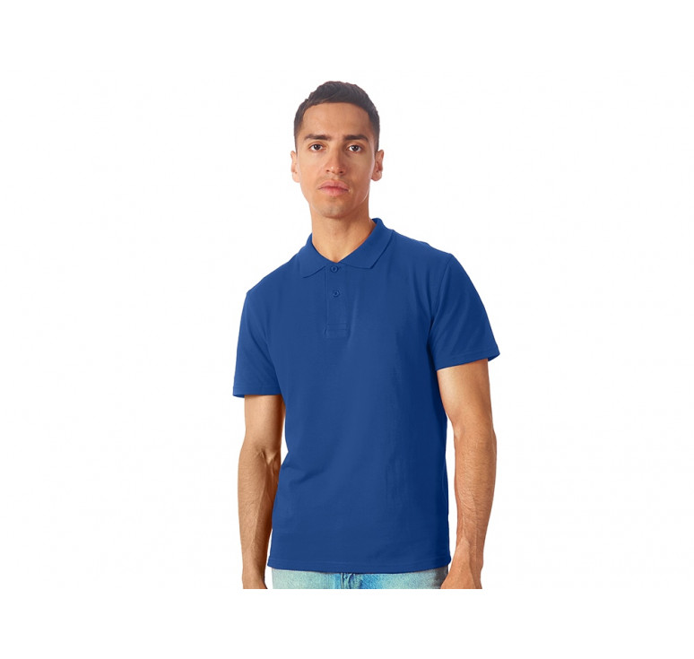 Рубашка поло First мужская, кл. синий