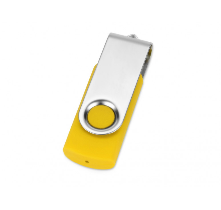 Флеш-карта USB 2.0 16 Gb Квебек, желтый