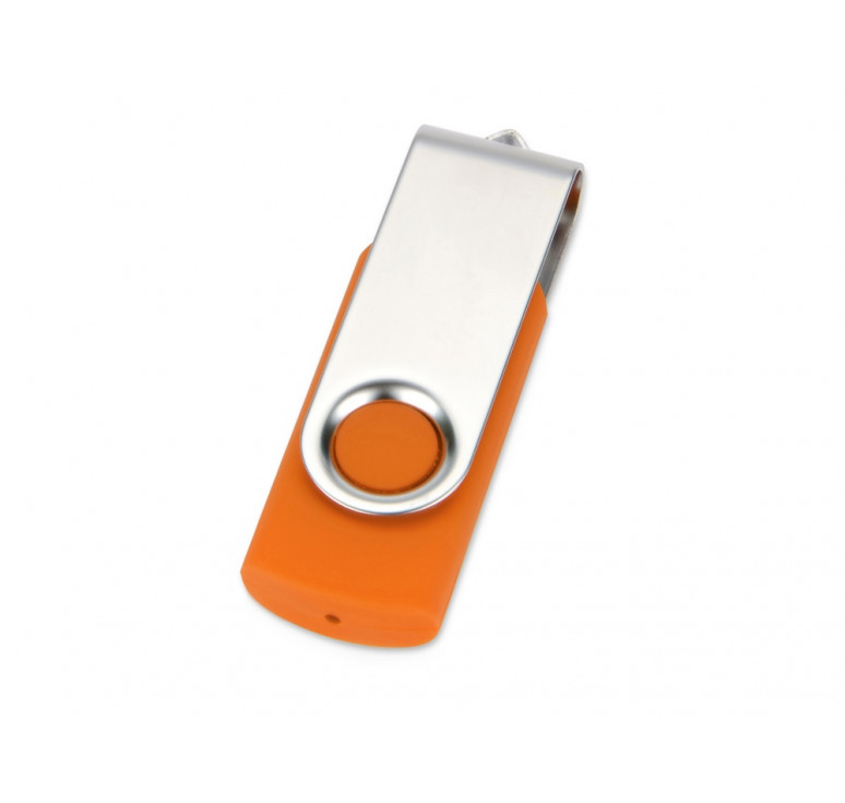 Флеш-карта USB 2.0 16 Gb Квебек, оранжевый