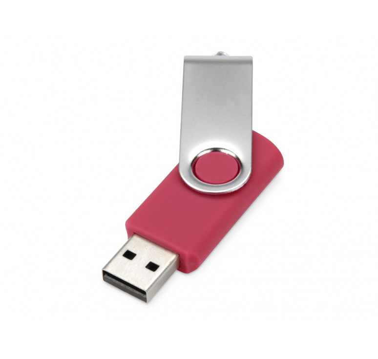 Флеш-карта USB 2.0 16 Gb Квебек, розовый