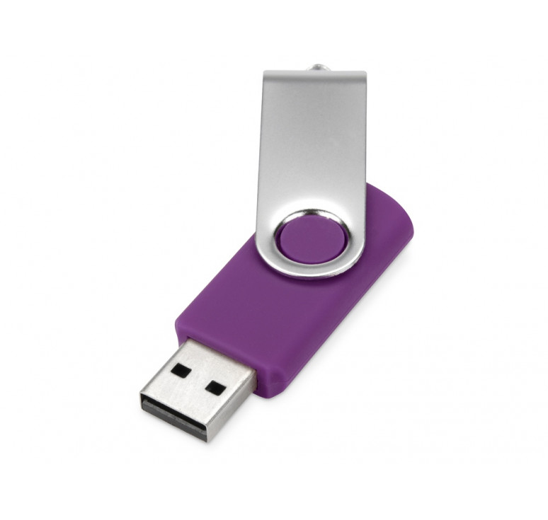 Флеш-карта USB 2.0 16 Gb Квебек, фиолетовый