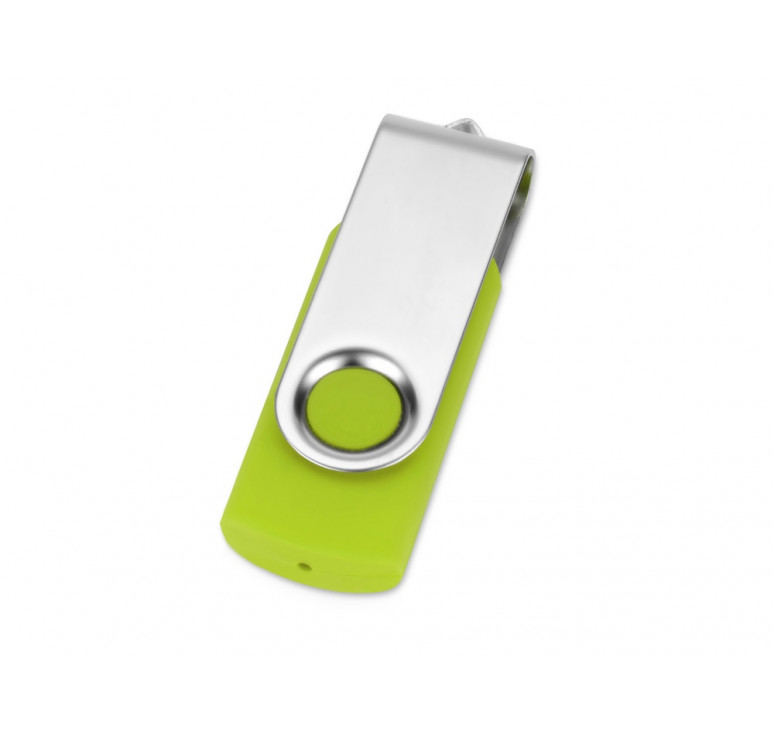 Флеш-карта USB 2.0 16 Gb Квебек, зеленое яблоко
