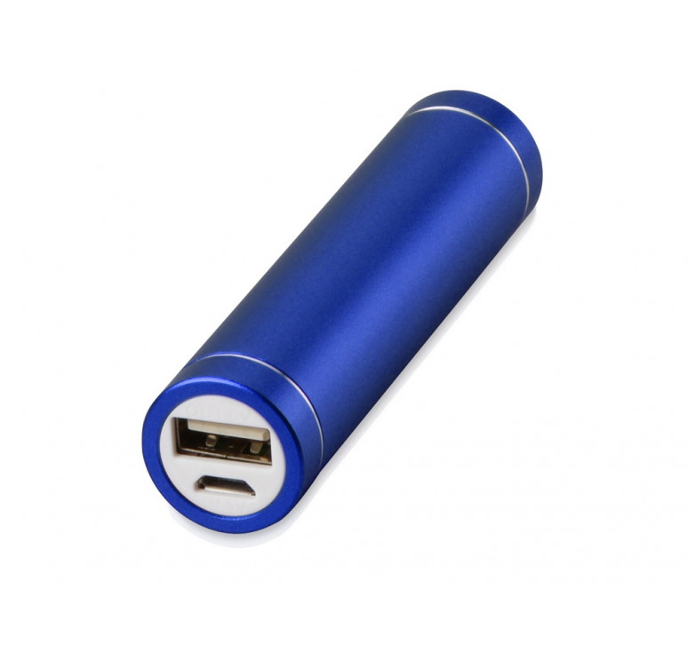 Портативное зарядное устройство Олдбери, 2200 mAh, синий