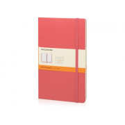 Записная книжка Moleskine Classic (в линейку) в твердой обложке, Large (13х21см), розовый