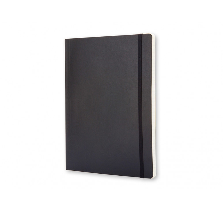 Записная книжка Moleskine Classic Soft (в линейку), ХLarge (19х25 см), черный