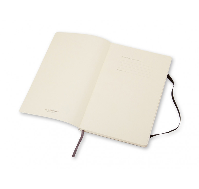 Записная книжка Moleskine Classic Soft (нелинованный), Pocket (9х14 см), черный