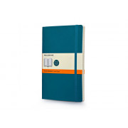 Записная книжка Moleskine Classic Soft (в линейку), Large (13х21см), бирюзовый