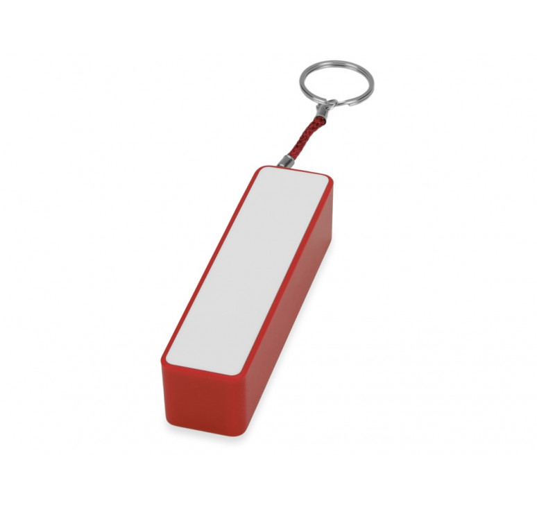 Портативное зарядное устройство Сатурн, 2200 mAh, красный