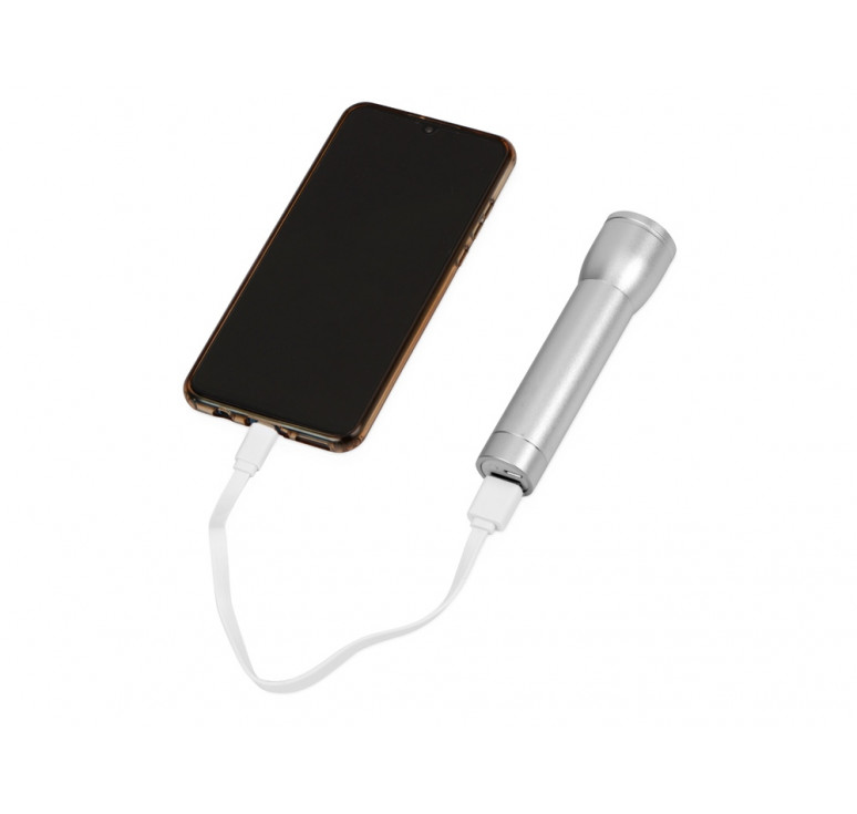 Портативное зарядное устройство Lumi с фонариком, 3000 mAh