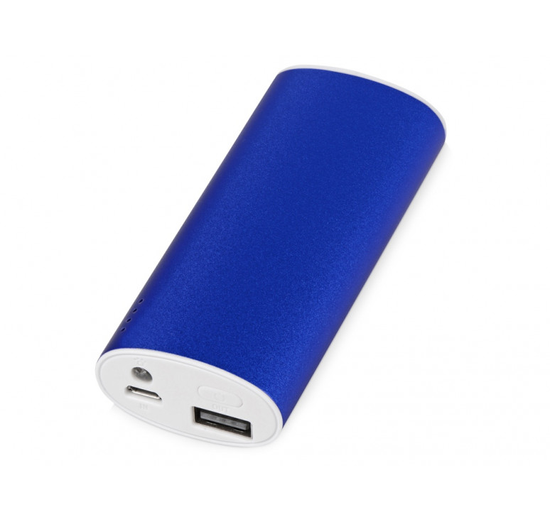 Портативное зарядное устройство Квазар, 4400 mAh, синий