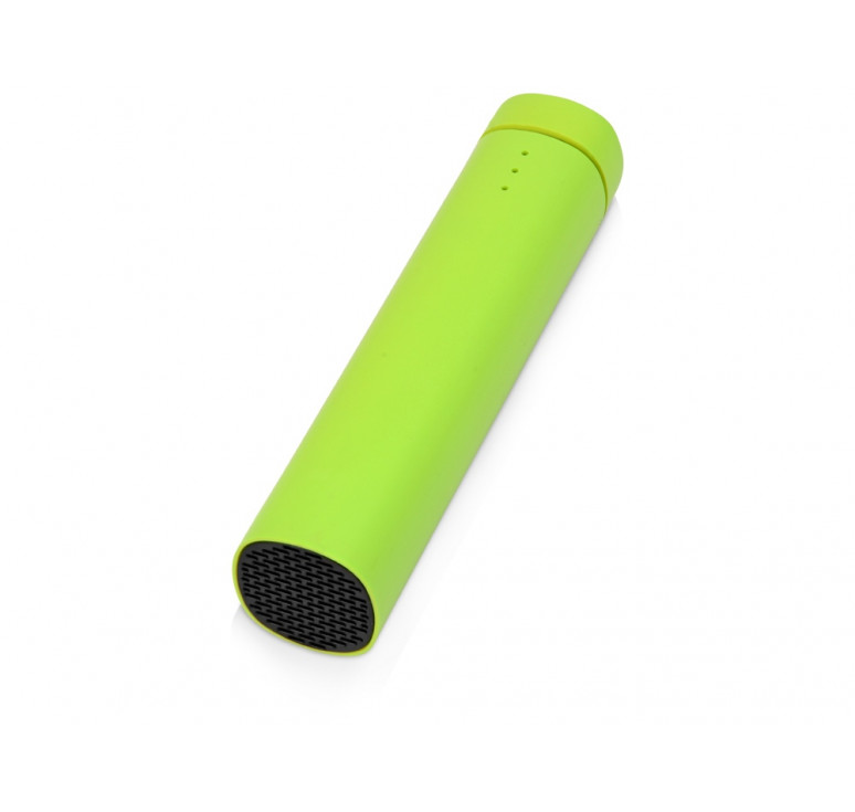 Портативное зарядное устройство Мьюзик, 5200 mAh, зеленое яблоко