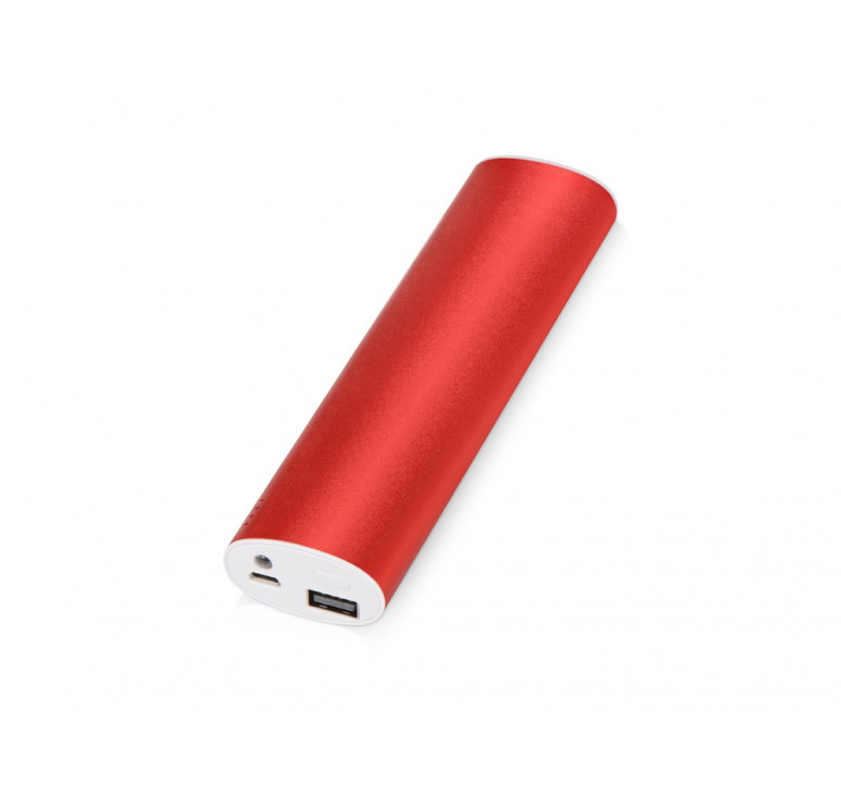 Портативное зарядное устройство Спайк, 8000 mAh, красный