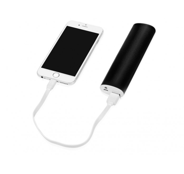 Портативное зарядное устройство Спайк, 8000 mAh, черный