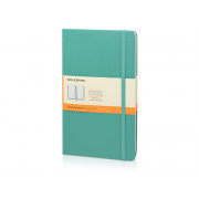 Записная книжка Moleskine Classic (в линейку) в твердой обложке, Large (13х21см), морская волна