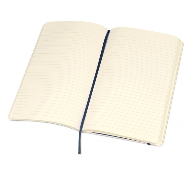Записная книжка Moleskine Classic Soft (в линейку), Large (13х21см), сапфировый синий