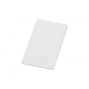 Флеш-карта USB 2.0 16 Gb в виде пластиковой карты Card, белый