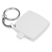Портативное зарядное устройство-брелок Saver, 600 mAh, белый