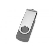 Флеш-карта USB 2.0 16 Gb Квебек, серый