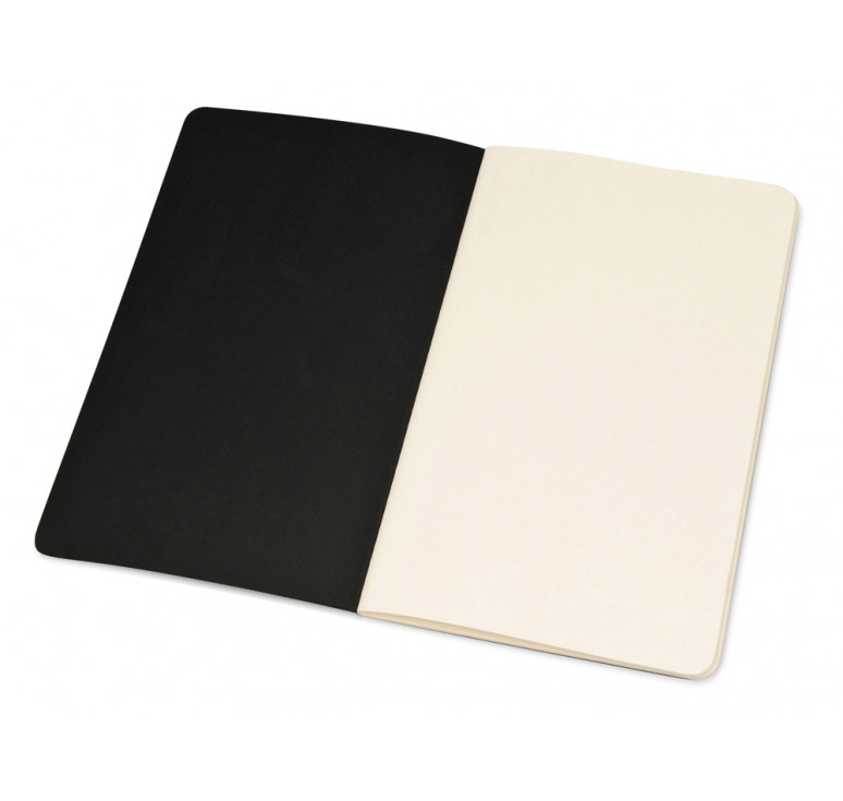 Записная книжка Moleskine Cahier (нелинованный, 1 шт.), Large (13х21см), черный
