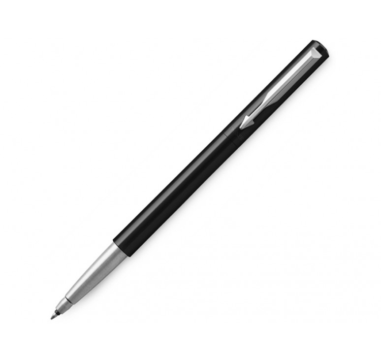 Ручка роллер Parker Vector Standard Black CT, черный