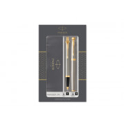 Набор Parker IM Core Brushed Metal GT: ручка шариковая, ручка роллер