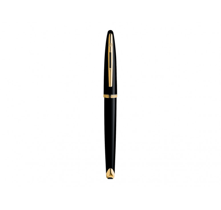 Перьевая ручка Waterman Carene, цвет: Black GT, перо: F