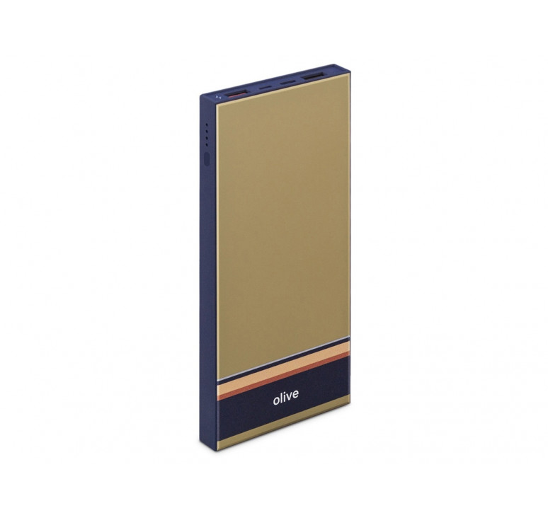 Внешний аккумулятор Rombica NEO ARIA WIRELESS OLIVE, оливковый