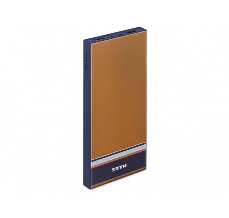 Внешний аккумулятор Rombica NEO ARIA WIRELESS SIENNA, коричневый