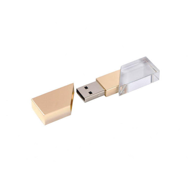 USB-флешка на 64 ГБ, золото