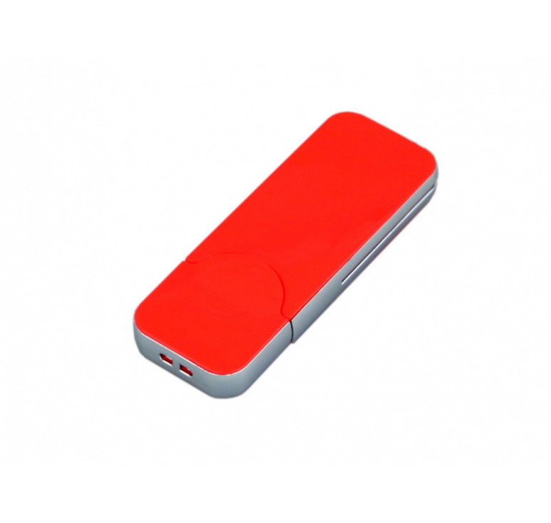 USB-флешка на 8 Гб в стиле I-phone, прямоугольнй формы, красный