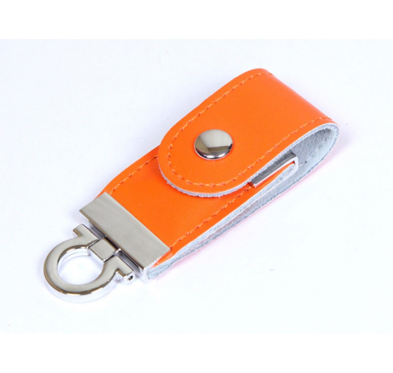 USB-флешка на 8 Гб в виде брелка, оранжевый