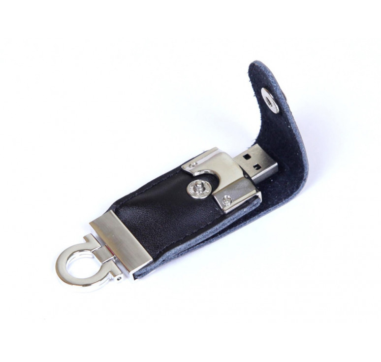USB-флешка на 64 ГБ в виде брелка, черный
