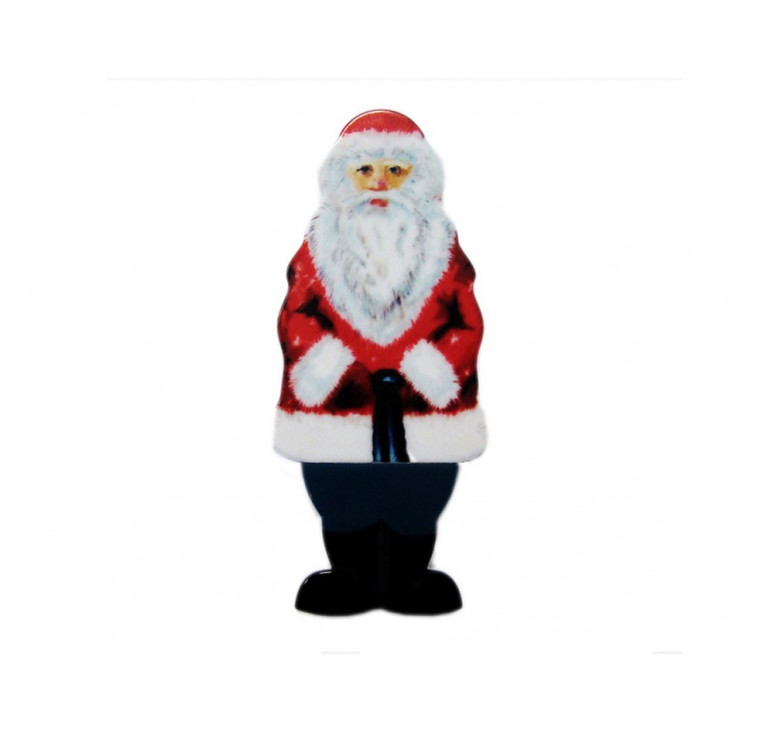 USB-флешка на 16 Гб Дед Мороз Santa под нанесение, белый