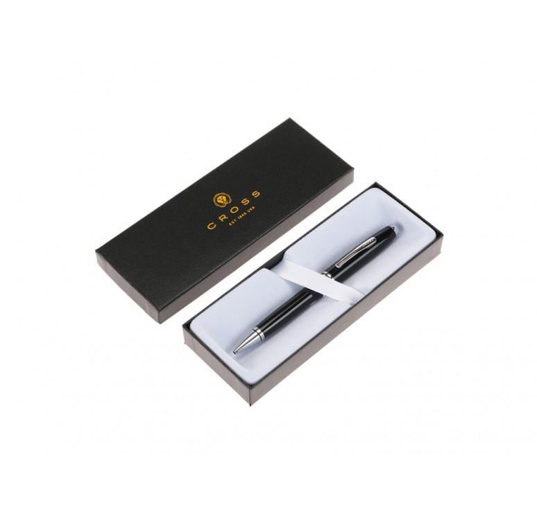 Шариковая ручка Cross Coventry Black Lacquer, черный