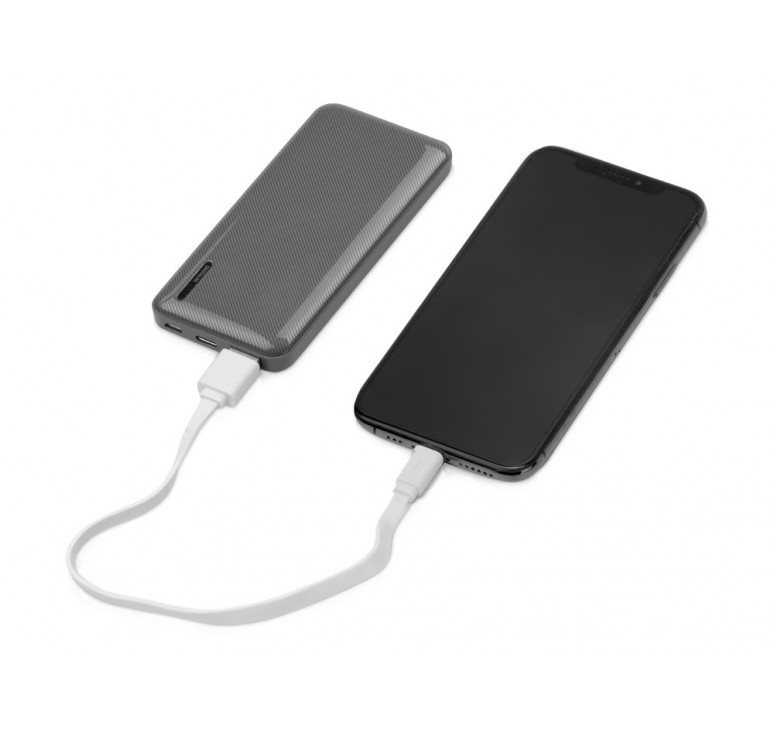 Внешний аккумулятор Evolt Mini-5, 5000 mAh, серый