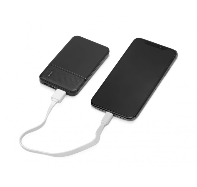 Внешний аккумулятор Evolt Mosaic, 5000 mAh, черный