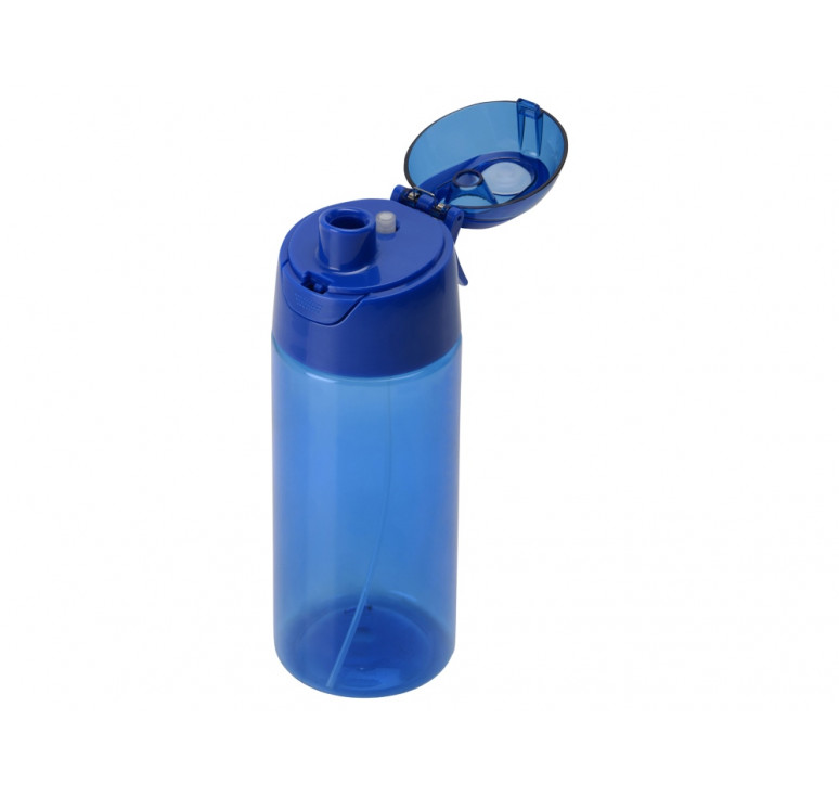 Спортивная бутылка с пульверизатором Spray, 600мл, Waterline, синий