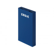 Внешний аккумулятор Kubic PB10X Blue, 10 000 мАч, Soft-touch, синий