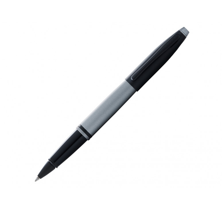 Ручка-роллер Cross Calais Matte Gray and Black Lacquer