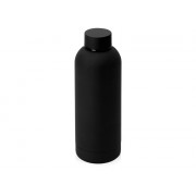 Вакуумная термобутылка Cask Waterline, soft touch, 500 мл, черный