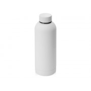 Вакуумная термобутылка Cask Waterline, soft touch, 500 мл, белый