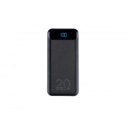 RIVACASE VA2580 (20 000mAh), QC/PD 20W внешний аккумулятор с дисплеем, черный /24