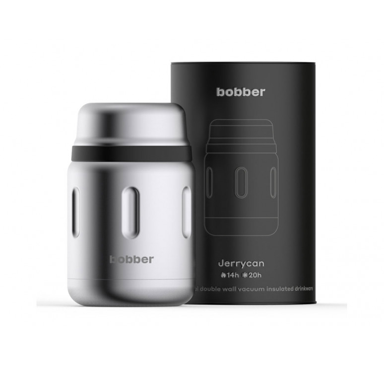 Термос для еды, вакуумный, бытовой, тм bobber. Объем 0.7 литра. Артикул Jerrycan-700 Matte