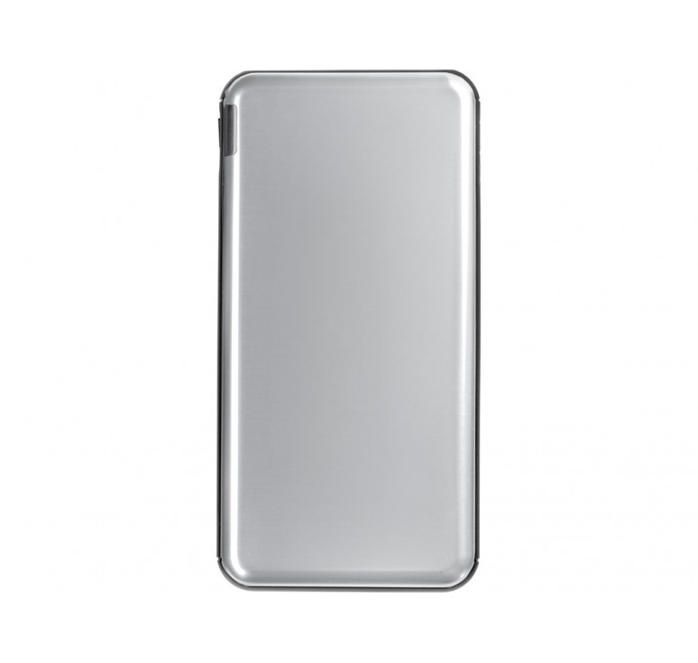 Внешний аккумулятор Forge, Evolt, металл, 10000mah, белый