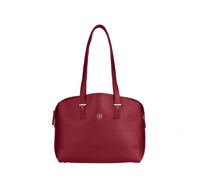 Сумка женская WENGER RosaElli с карманом для ноутбука 14, красная, полиэстер, 37 x29x19 см