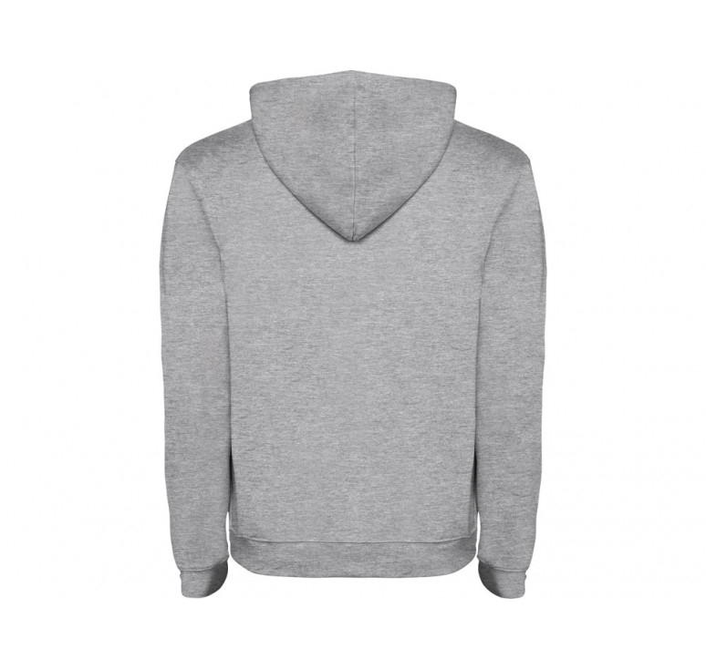 Толстовка с капюшоном Urban мужская, серый меланж/черный