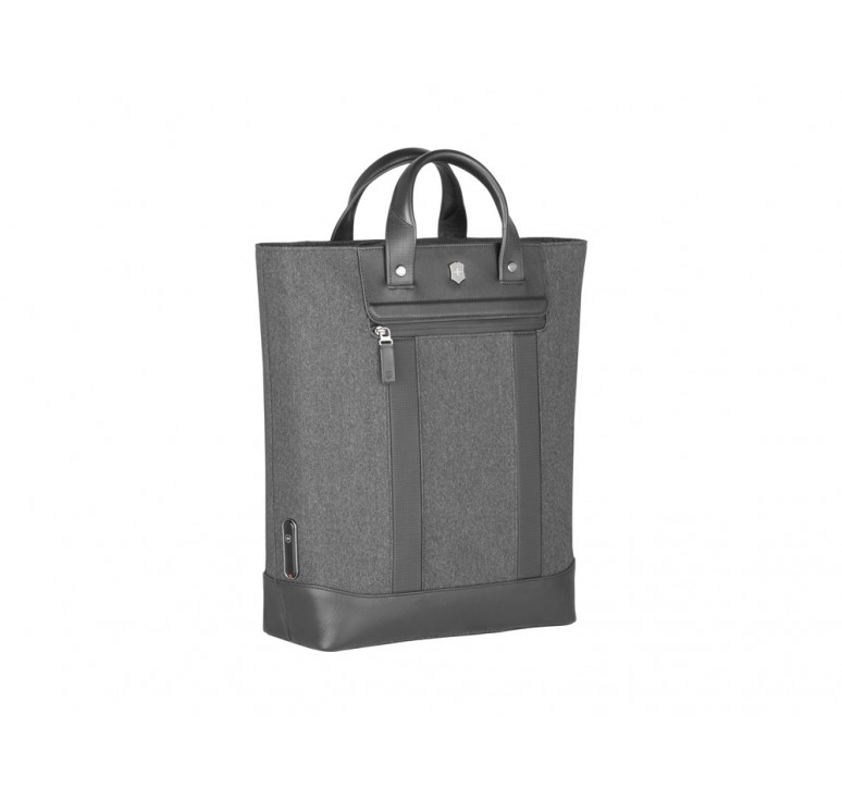 Сумка-рюкзак VICTORINOX Architecture Urban2 2way Carry Tote 15'',серая,полиэстер/кожа,40x15x40см,20л