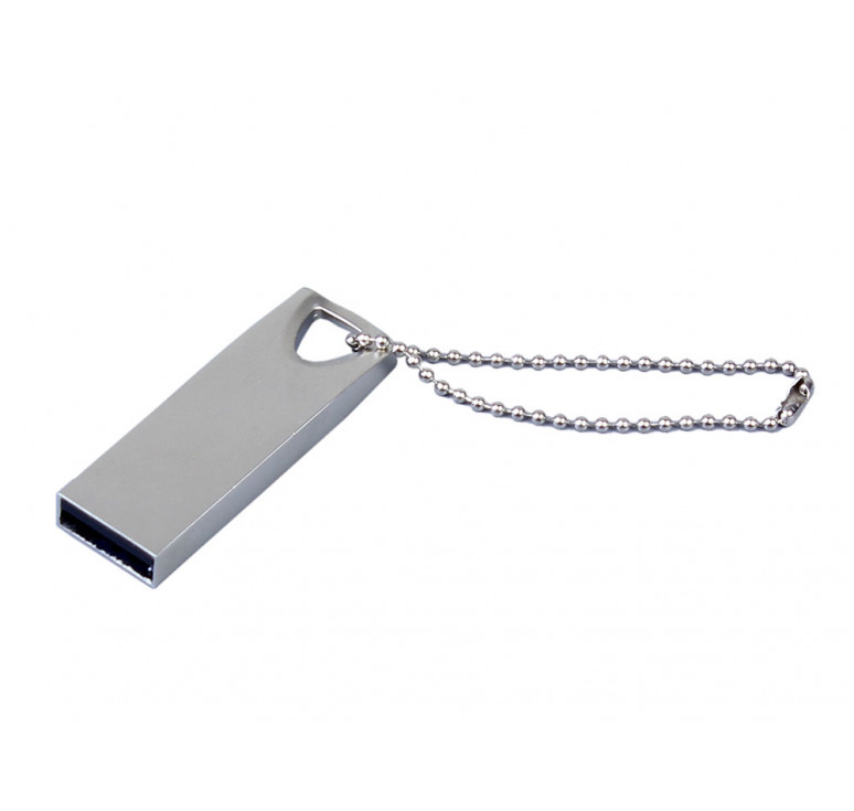 USB 2.0-флешка на 64 Гб с мини чипом, компактный дизайн, стильное отверстие для цепочки