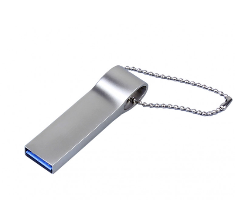 USB 2.0-флешка на 4 Гб с мини чипом, компактный дизайн, боковое отверстие для цепочки