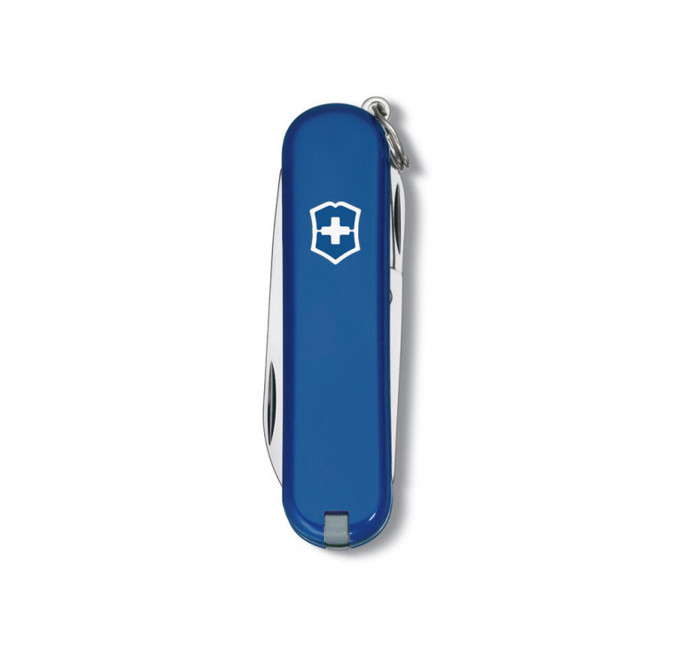 Нож-брелок VICTORINOX Classic SD, 58 мм, 7 функций, синий